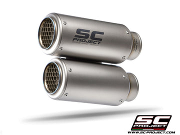 Triumph SPEED TRIPLE 1200 RS - 2021 - 2025 – SC-Project Twin CR-T titanium exhaust