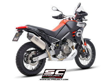 Aprilia TUAREG 660 - 2022 - 2024 SC-Project X-Plorer II GT titanium exhaust