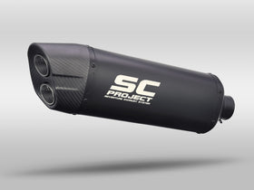 Triumph TIGER 900 - 2020 - 2023 – SC-Project Adventure titanium exhaust, matt black