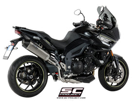 Triumph TIGER SPORT 1050 - 2016 - 2020 – SC-Project X-Plorer titanium exhaust, high mount