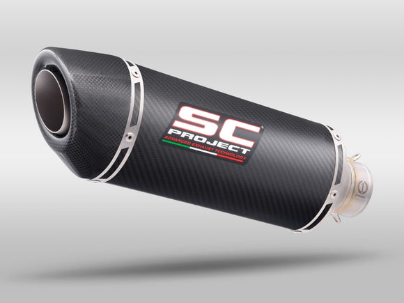 Moto guzzi V85 TT - 2021 - 2023 – SC-Project Oval carbon fibre exhaust