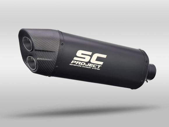 KTM 1290 SUPER ADVENTURE - S - R - 2021 - 2024 – SC-Project Adventure titanium exhaust, matt black