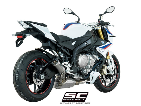 BMW S 1000 R - 2017 - 2020 – SC-Project CR-T titanium exhaust, with stoneguard grid
