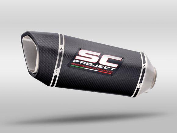 Honda CB650R - 2019 - 2020 – SC-Project 4-1 Stainless steel full exhaust system, with SC1-R carbon fibre exhaust