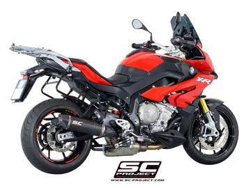 BMW S 1000 XR - 2015 - 2016 – SC-Project Oval carbon fibre exhaust, low mount
