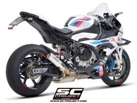 BMW S 1000 RR - 2023 - 2024 – SC-Project CR-T titanium exhaust, with stoneguard grid