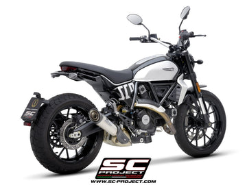 Ducati SCRAMBLER 800 - 2023 - 2024 – SC-Project S1 titanium exhaust