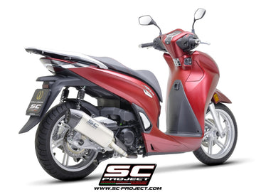 Honda SH350I - 2021 - 2024 – SC-Project X-Plorer II GT titanium exhaust