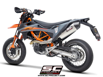 KTM 690 SMC R / 690 ENDURO R - 2021 - 2024 – SC-Project X-Plorer II GT titanium exhaust
