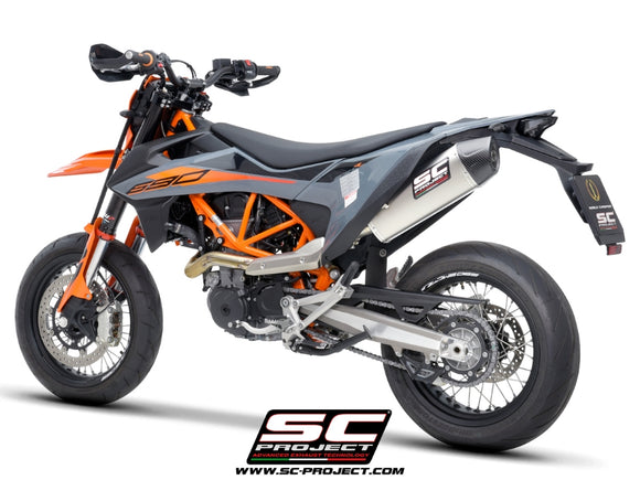 KTM 690 SMC R / 690 ENDURO R - 2021 - 2024 – SC-Project X-Plorer II GT titanium exhaust