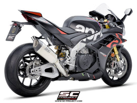 Aprilia RSV4 - 2021 - 2024 SC-Project SC1-R titanium exhaust (250 mm)