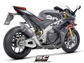Aprilia RSV4 - 2021 - 2024 SC-Project SC1-R carbon fibre exhaust (250 mm)