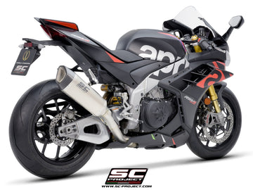 Aprilia RSV4 - 2021 - 2024 SC-Project SC1-R titanium exhaust (300 mm)