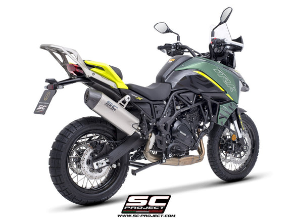 Benelli TRK 702 - 702 X - 2023 - 2025 – SC-Project X-Plorer II GT titanium exhaust
