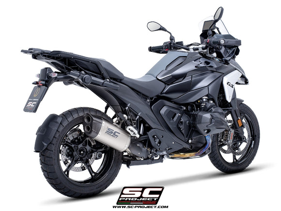 BMW R 1300 GS - 2023 - 2025 – SC-Project Adventure-R titanium exhaust, compatible with "Vario" original side-cases