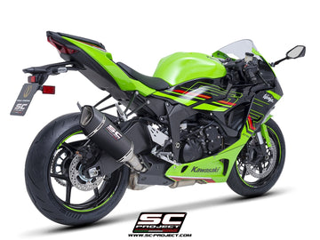 Kawasaki NINJA ZX-6R - 2024 - 2025 – SC-Project SC1-R carbon fibre exhaust