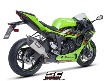 Kawasaki NINJA ZX-6R - 2024 - 2025 – SC-Project SC1-R titanium exhaust