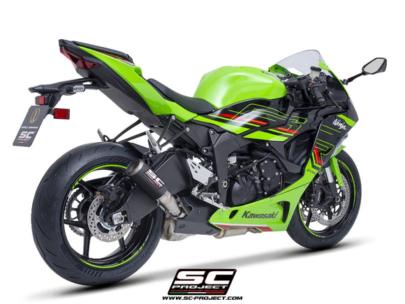Kawasaki NINJA ZX-6R - 2024 - 2025 – SC-Project CR-T carbon fibre exhaust