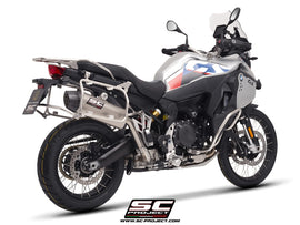 BMW F 900 GS ADVENTURE - 2024 - 2025 – SC-Project X-Plorer II GT titanium exhaust