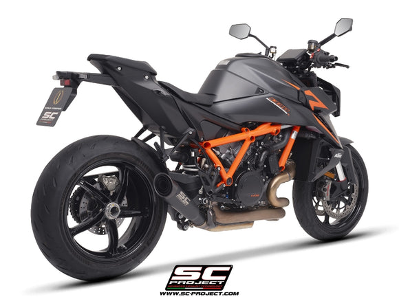 KTM 1390 SUPER DUKE R - 2024 - 2025 – SC-Project S1 titanium exhaust, matt black