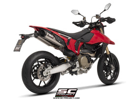 Ducati HYPERMOTARD 698 MONO - RVE - 2024-2025 – SC-Project Dual undertail S1-C titanium exhaust