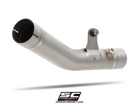 Kawasaki NINJA ZX-6R - 2024 - 2025 – SC-Project Central link pipe titanium, compatible with specific SC-Project range