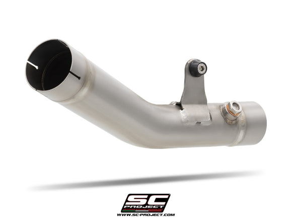 Kawasaki NINJA ZX-6R 636 - 2019 - 2021 – SC-Project Central link pipe titanium, compatible with specific SC-Project range