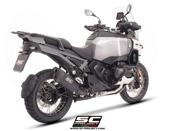 BMW R 1300 GS ADVENTURE - 2025 – SC-Project Adventure-R titanium exhaust, matt black