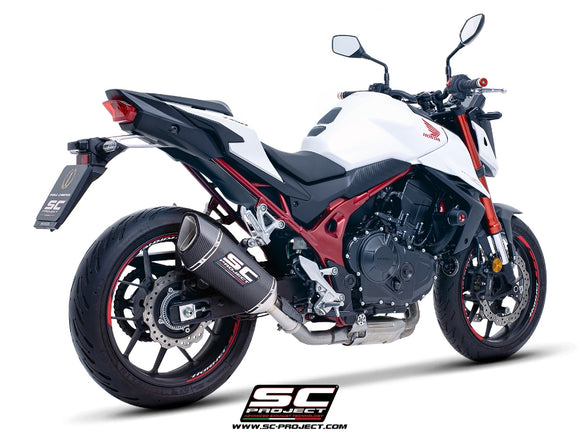 Honda CB750 HORNET - 2025 – SC-Project SC1-R carbon fibre exhaust