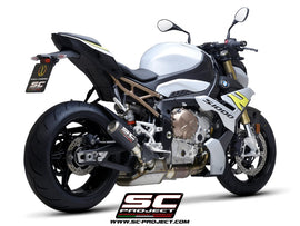 BMW S 1000 R - 2025 – SC-Project CR-T carbon fibre exhaust, with stoneguard grid