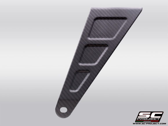 aprilia motorcycles sc project TUONO 660 - 2025 – SC-Project carbon fibre bracket, compatible with 2-1 titanium full systems (check compatibility in the description)