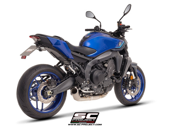 Yamaha MT-09 - 2024 - 2025 – SC-Project 3-1 Stainless steel full exhaust system, with CR-T titanium exhaust