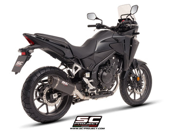 Honda NX500 - 2024 - 2025 – SC-Project SC1-S carbon fibre exhaust