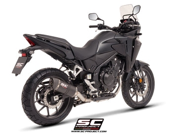 Honda NX500 - 2024 - 2025 – SC-Project Oval carbon fibre exhaust