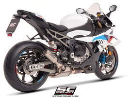 BMW S 1000 RR - 2025 – SC-Project CR-T titanium exhaust, with stoneguard grid