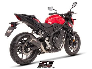 Honda CBR500R - 2024 - 2025 – SC-Project Oval carbon fibre exhaust