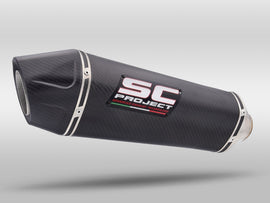 CFMOTO 800MT - 2025 – SC-Project X-Plorer II carbon fibre exhaust