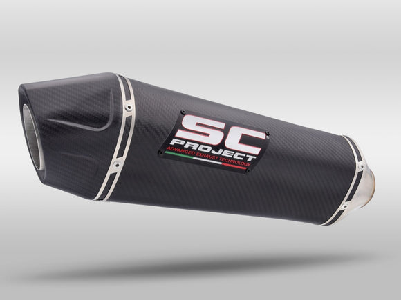 CFMOTO 800MT - 2025 – SC-Project X-Plorer II carbon fibre exhaust