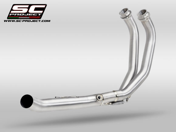 Yamaha TENERE 700 - 2025 – SC-Project 2-1 Titanium headers, compatible with specific SC-Project range and OEM exhaust