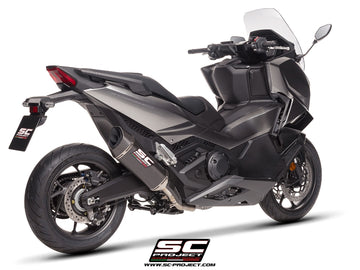 Honda FORZA 750 - 2025 – SC-Project SC1-R carbon fibre exhaust