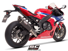 Honda CBR1000RR-R-SP - 2024 - 2025 – SC-Project SC1-R (350mm) carbon fibre exhaust, with titanium exhaust valve