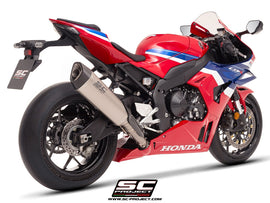 Honda CBR1000RR-R-SP - 2024 - 2025 – SC-Project SC1-R (350mm) titanium exhaust, with titanium exhaust valve