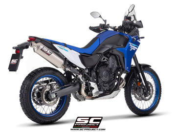 Yamaha TENERE 700 - 2025 – SC-Project Rally Raid titanium exhaust, high mount