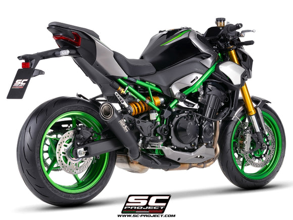 Kawasaki Z900 - Z900 A2 - 2025 - 2026 – SC-Project S1 titanium exhaust, matt black