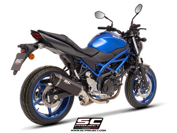 Suzuki SV650 - 2016 - 2020 – SC-Project SC1-S carbon fibre exhaust