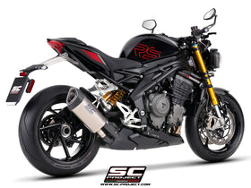 Triumph SPEED TRIPLE 1200 RS - 2025 – SC-Project SC1-R GT titanium exhaust