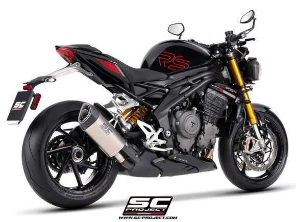 Triumph SPEED TRIPLE 1200 RS - 2025 – SC-Project SC1-R GT titanium exhaust