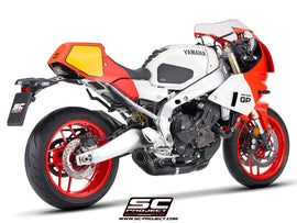 Yamaha XSR900 GP - 2024 - 2025 – SC-Project 3-1 Stainless steel full exhaust system, with S1 stainless steel exhaust, matt black