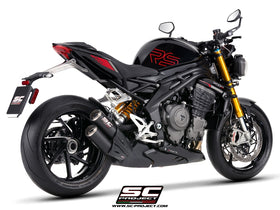 Triumph SPEED TRIPLE 1200 RS - 2025 – SC-Project Twin CR-T carbon fibre exhaust
