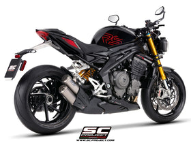 Triumph SPEED TRIPLE 1200 RS - 2025 – SC-Project Twin CR-T titanium exhaust